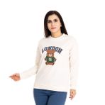baby mom Sweatshirt Anne Giyim - Ekru