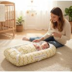 Baby Nest Bebek Yatağı - Sarı