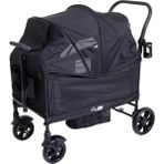 Baby Plus Multiride Katlanabilir Vagon Black Bebek Arabası