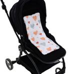 baby plus Müslin Puset Minderi - Kalp Desenli