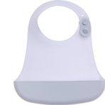 baby plus Silikon Mama Önlüğü - Buz Mavisi