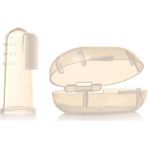 Baby Plus Silikon Parmak Diş Fırçası Yumuşak Dokulu BPA'sız Kolay Temizlenebilir Bebekler İçin