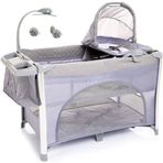 Baby Plus Valley 70x110 cm Gri Oyun Parkı