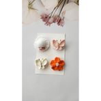 Baby Saçsız bebek tokası hediyelik set 4'lü