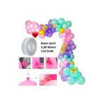 Baby Shark Zincir Balon Seti 5 Metre-100 Balon