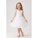 Baby Smile Babysmile Kız Çocuk Tütü Etek - Kabarık Prenses Model Kostüm Eteği - Beyaz - 5 Yaş