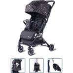 Baby Storch - Merlin Model Compact Bebek Arabası Kabin Boy - Siyah-Sarı - Siyah - Sarı