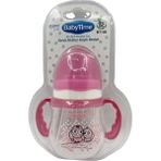 Baby Time 150 ML Pembe Damla Akıtmaz Kulplu Bardak
