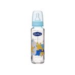 Baby Time BT073 250 ml Açık Mavi Klasik Cam Biberon