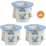 Baby Toti Katlanabilir Portatif Seyahat Lazımlık Mavi ( 3 Adet )