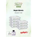 Baby Turco Beyaz Sabunlu 7 Paket, 90'lı ve Rosie Koku Hediye