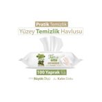 BABY TURCO DOĞA YÜZEY TEMİZLİK HAVLUSU 100 ADET