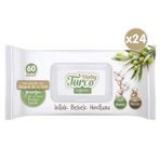 Baby Turco Doğadan 24x60 Yaprak Islak Bebek Havlusu