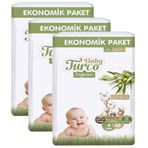 Baby Turco Doğadan No:4 Maxi 144 Adet Bebek Bezi