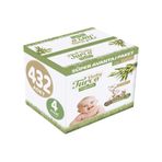 Baby Turco Doğadan No:4 Maxi 432 Adet Bebek Bezi