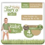 Baby Turco Doğadan No:4 Maxi Külot Bebek Bezi