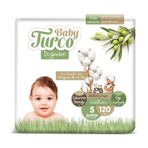 Baby Turco Doğadan No:5 Junior 120 Adet Bebek Bezi