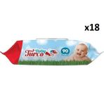 Baby Turco Klasik 90 Yaprak Islak Havlu Mendil