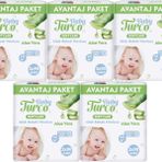 Baby Turco Soft Care Aloe Vera 1350 Yaprak Islak Havlu Mendil