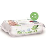 Baby Turco Softcare 3'lü Aloe Vera Islak Bebek Havlusu