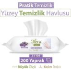 Baby Turco Yüzey Temizlik Havlusu Lavanta 100X2 Adet