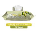 Baby Turco Zeytinyağlı 90x36 3240 Yaprak Islak Havlu Mendil