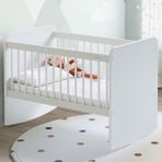 Baby When BW1010 Sallanır Sabitlenir Pratik Beşik 50 x 90 cm - Beyaz