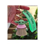 Baby Yoda Anahtarlık Çanta ve Cüzdan Süsü yoda3