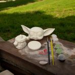 Baby Yoda Boyama Seti - Beyaz