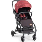 Baby2go 2423 / BRD Pensy Çift Yönlü Bordo Renk Bebek Arabası