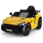 Baby2go 2696 Grand Akülü Araba 12 Volt / Sarı