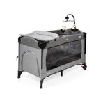 Baby2go Hound 60x120 cm Gri Anne Yanı Oyun Parkı
