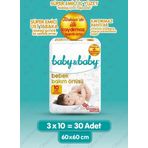 Baby&Baby Bebek Bakım Örtüsü Alt Açma Bezi 3X10 Adet