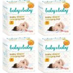 Baby&baby Kaydırmaz Bantlı Bebek Bakım Örtüsü 60X60CM 10'lu x 4 Adet