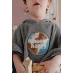 Babybek Collection Happy Gri Havlu Panço - 1 - 5 Yaş