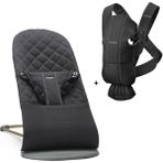 BabyBjörn Balance Bliss Ana Kucağı & Kanguru Mini 3D Cotton Siyah 0-13 kg Taşıma Kapasitesi ile Konforlu