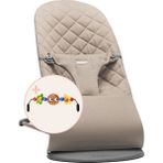 BabyBjörn Balance Bliss Ana Kucağı Kompakt Bej 0-13 kg Kapasite ile Yumuşak 3D Kumaş Sand Grey