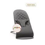 Babybjörn Bliss Woven Anthracite Oyuncaklı 0 - 13 Kg Ana Kucağı