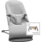 BabyBjörn Soft Oyuncaklı Bliss Ana Kucağı 3D Jersey Light Grey - Gri