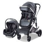 Babycare BC 440 Colarado Chrome Travel Sistem Siyah Bebek Arabası