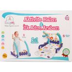 Babycim Aktivite Halısı & Ilk Adım Arabası - Mavi - 43 x 78 x 52 cm - Renkli