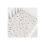 Babycitytr %100 Pamuk Müslin Lastikli Anne Yanı Bebek Yatağı Çarşafı 40x80cm Yumuşak Kumaş Hassas Cilt Uygun