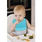 Babyco Silikon Mama Önlüğü - Mavi