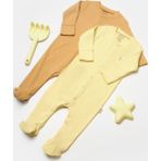 Babycosy Organic Wear 2'li Patikli Tulum