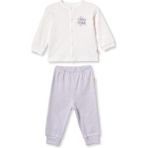 BabyCosy Organic Wear Bebek Alt Üst Takım %100 Organik Pamuk , Bebek - YENIDOĞAN-CSYR4528 - 18 - 24 Ay - Gri