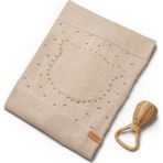Babycosy Organic Wear Bebek Triko Battaniye,%100 Organik Pamuk,Bebek ve Yenidoğan Serisi-85x85 cm