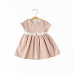 Babydola 13455 Kız Çocuk Fiyonklu Elbise