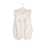 Babydola 13683 2'li Kız Bebek Kolsuz Tulum