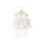 Babydola 13727 2'li Kız Bebek Taytlı Takım
