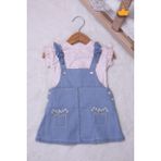 Babydola Kız Bebek Elbise Salopet 15026 - Açık Pembe - 12 - 18 Ay